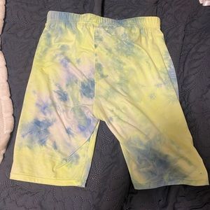 Rare biking shorts silk and soft